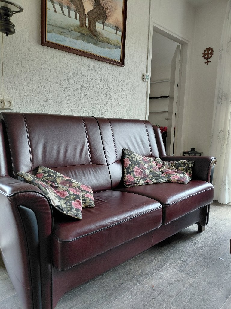 Bankstel, Huis en Inrichting, Banken | Bankstellen, Ophalen, Gebruikt, 150 tot 200 cm, Tweepersoons