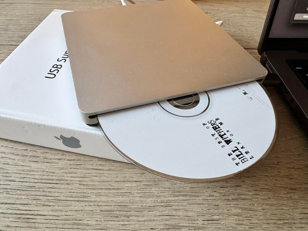 SuperDrive (Compleet + USB-C adapter), Computers en Software, Ophalen, Zo goed als nieuw, Dvd