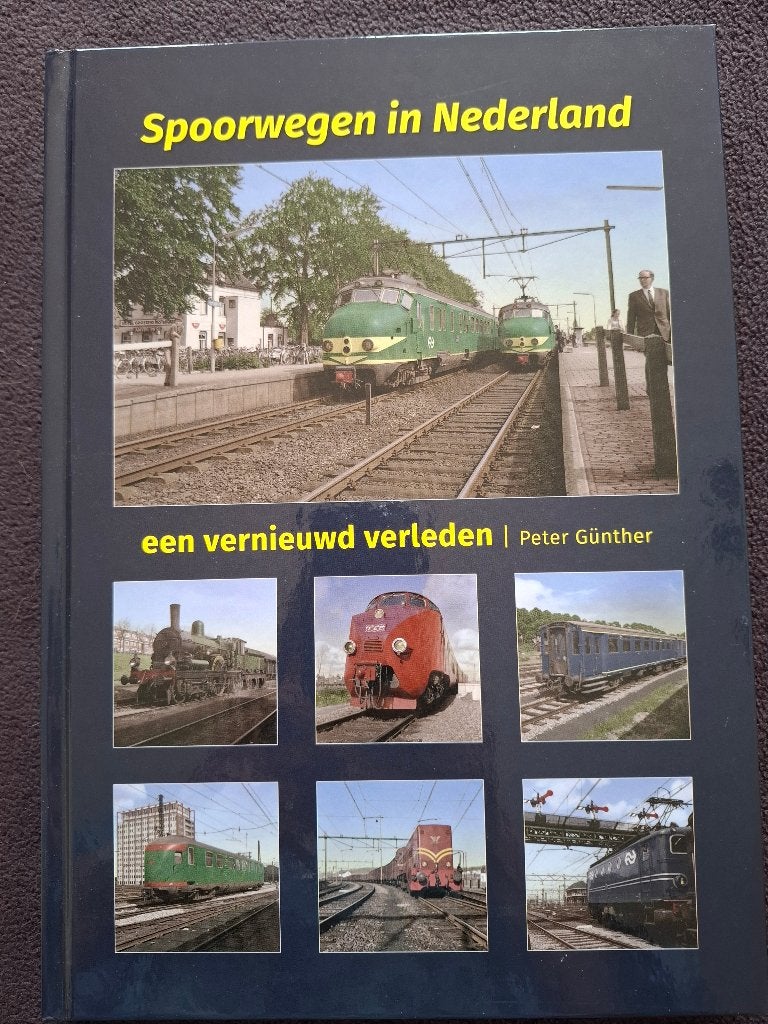 Spoorwegen in Nederland een vernieuwd verleden, Ophalen of Verzenden, Zo goed als nieuw, Trein, Boek of Tijdschrift