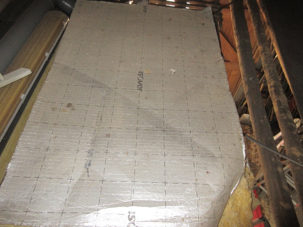 Gratis isover isolatie, Doe-het-zelf en Verbouw, Ophalen, Nieuw, Glaswol, 12 cm of meer
