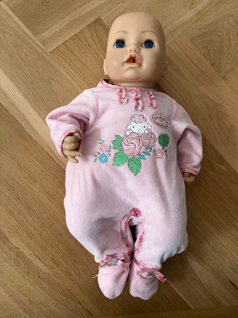 Baby Annabell Interactieve Babypop met Flesje, Ophalen of Verzenden, Gebruikt, Babypop