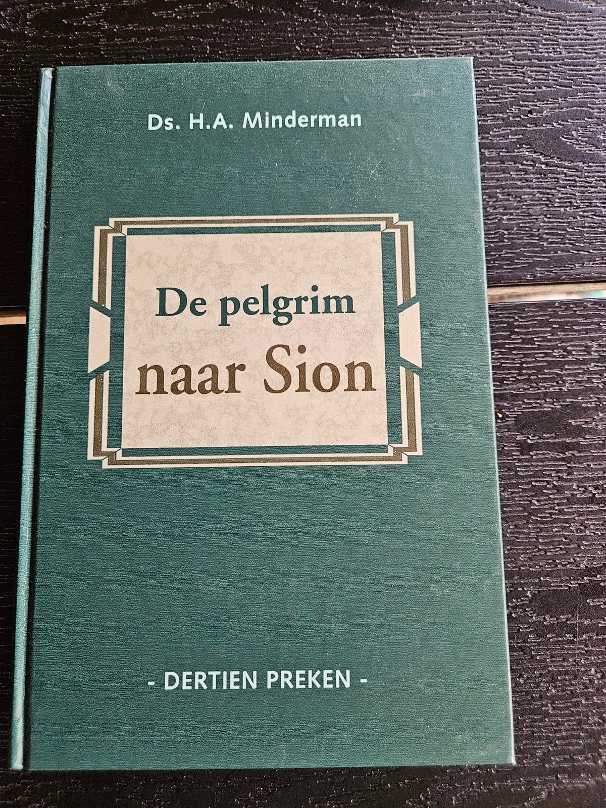H.A. Minderman - De pelgrim naar Sion, Boeken, Ophalen of Verzenden, Zo goed als nieuw, H.A. Minderman