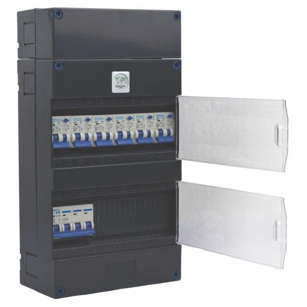 3F groepenkast 6x aardlekautomaat B16A + HFDS 4P, Verzenden, Nieuw