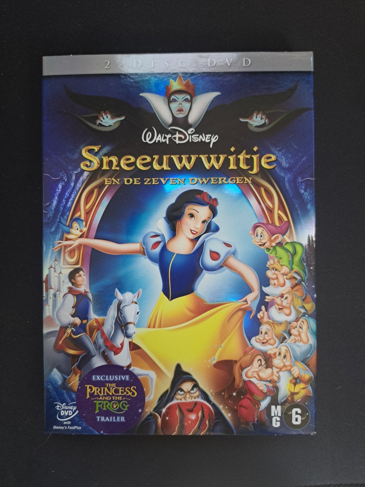 Walt Disney's Sneeuwwitje en de Zeven Dwergen 2disc DVD, Bonusmateriaal, Tekenfilm, Amerikaans, Nederlands