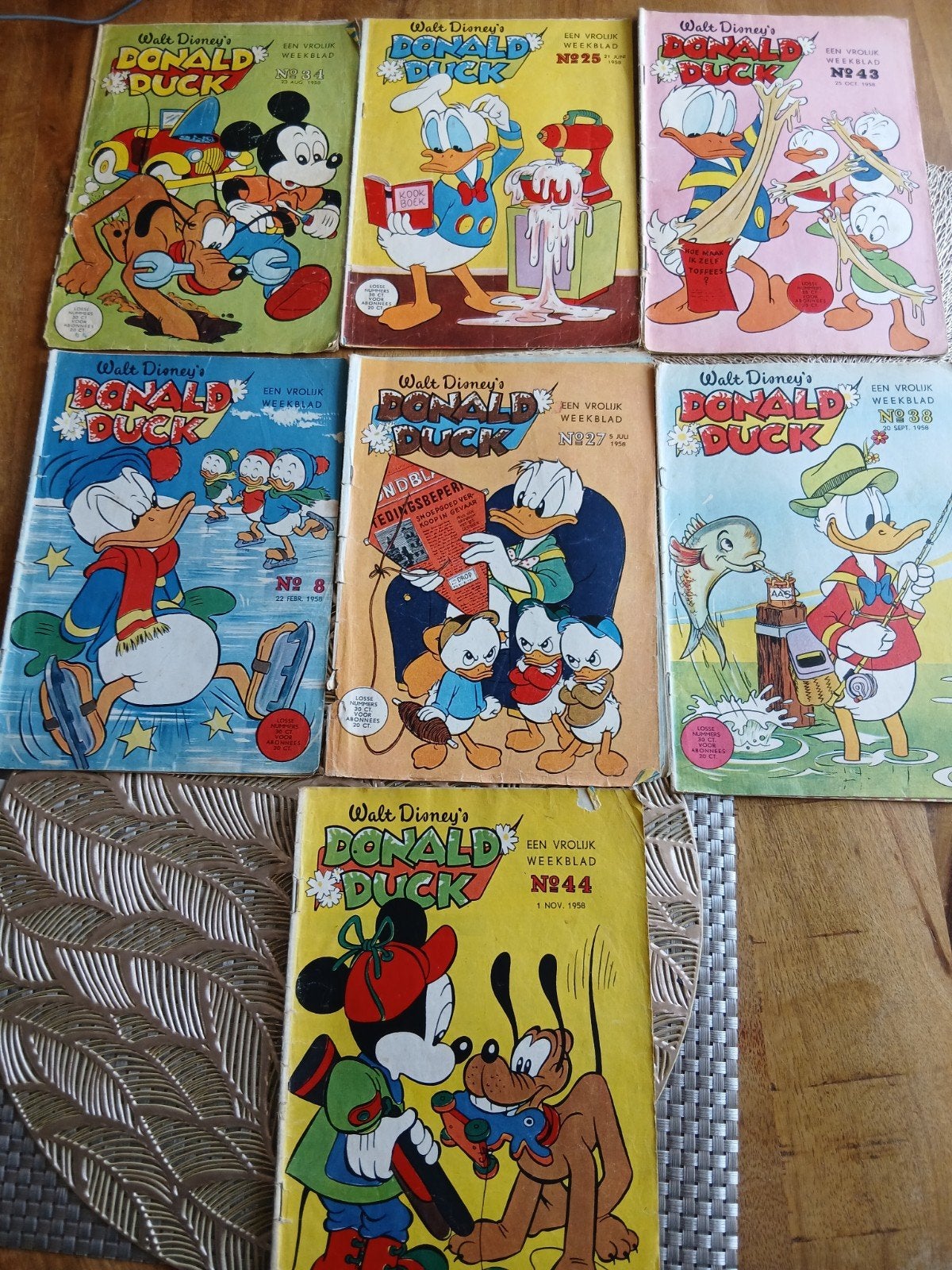 donald ducks 1958, Boeken, Meerdere comics, Ophalen of Verzenden, Gelezen, Europa