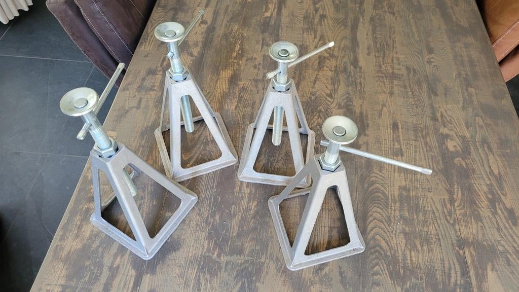 Aluminium steunenset voor caravan/ camper 4.stuks, Caravans en Kamperen, Ophalen of Verzenden