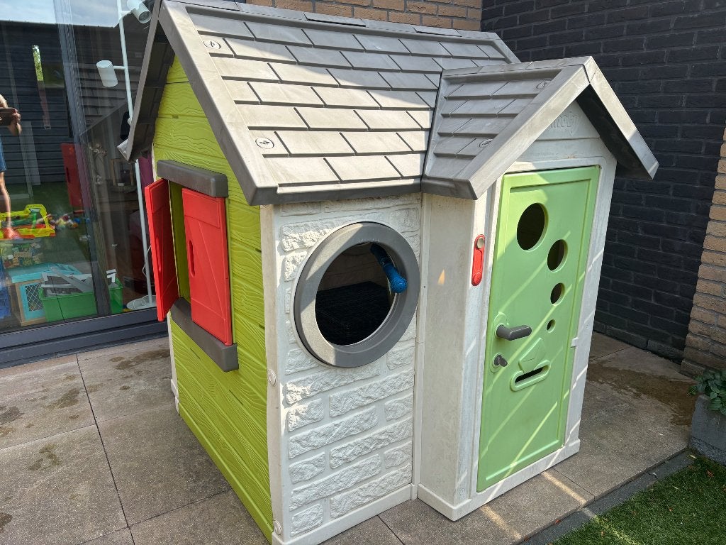 Speelhuisje buiten smoby, Ophalen, Gebruikt, Kunststof