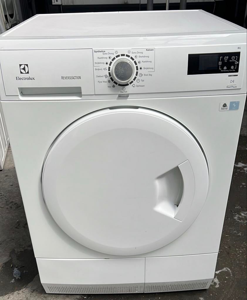 Electrolux REVERSEACTION Wasdroger 8KG, Witgoed en Apparatuur, Wasdrogers, 8 tot 10 kg, Ophalen of Verzenden, Zo goed als nieuw