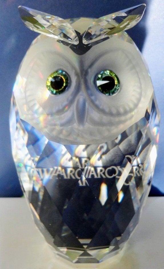 Swarovski uil Prestige zonder doos, Ophalen of Verzenden, Zo goed als nieuw, Figuurtje