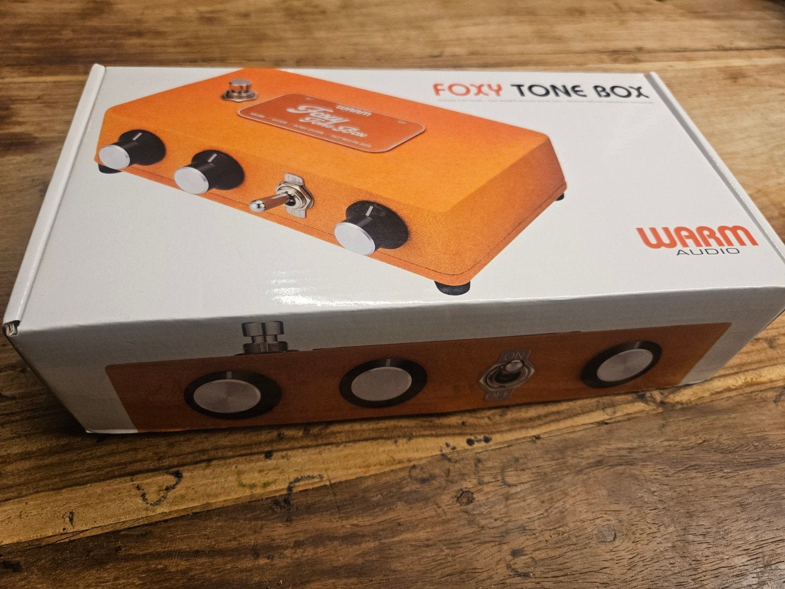 Warm Audio Foxy Tone Box, Muziek en Instrumenten, Effecten, Ophalen of Verzenden, Zo goed als nieuw, Distortion, Overdrive of Fuzz