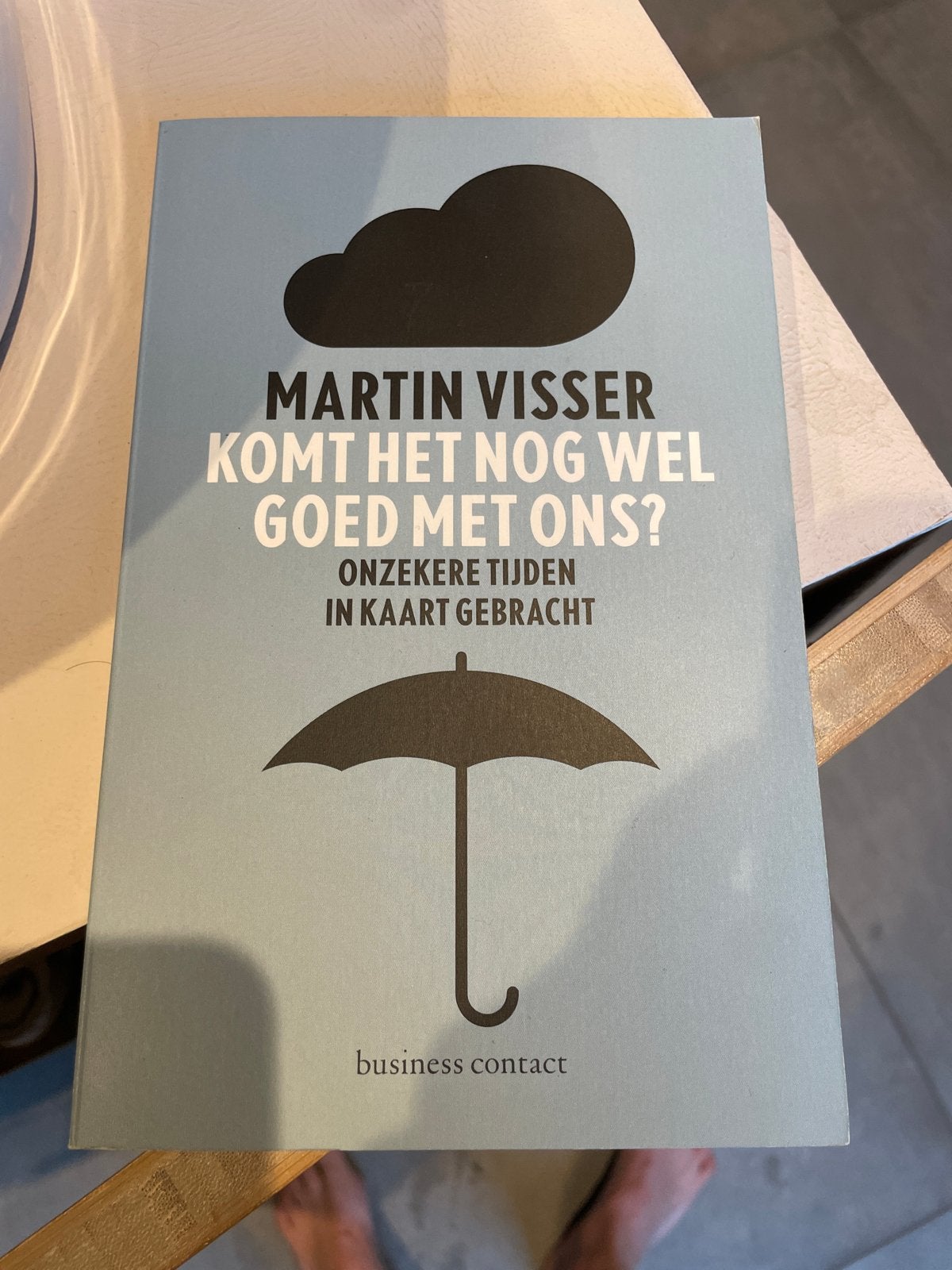 Martin Visser - Komt het nog wel goed met ons?, Ophalen of Verzenden, Martin Visser, Management, Zo goed als nieuw
