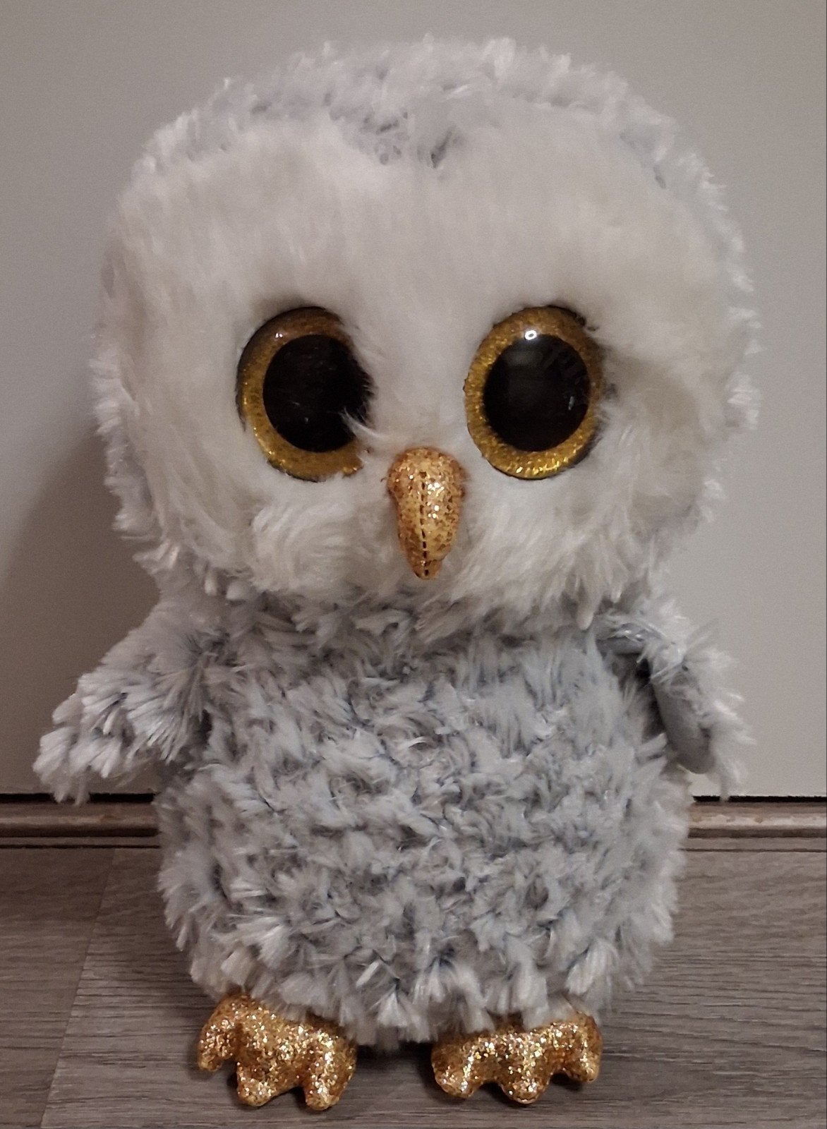 ty beanie boo uil Owlette 24 cm, Kinderen en Baby's, Overige karakters, Overige typen, Ophalen of Verzenden, Zo goed als nieuw