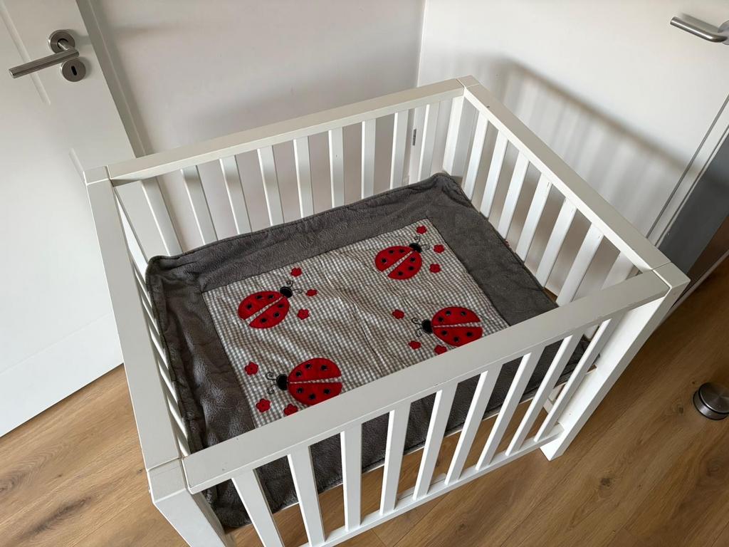 Baby box inclusief kleedje en opbergzak, Kinderen en Baby's, Boxen, Ophalen, Zo goed als nieuw, Rechthoekig