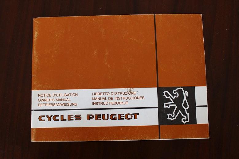 Peugeot 103 bromfiets instructie boekje owner's manual 1985, Ophalen of Verzenden, Gebruikt