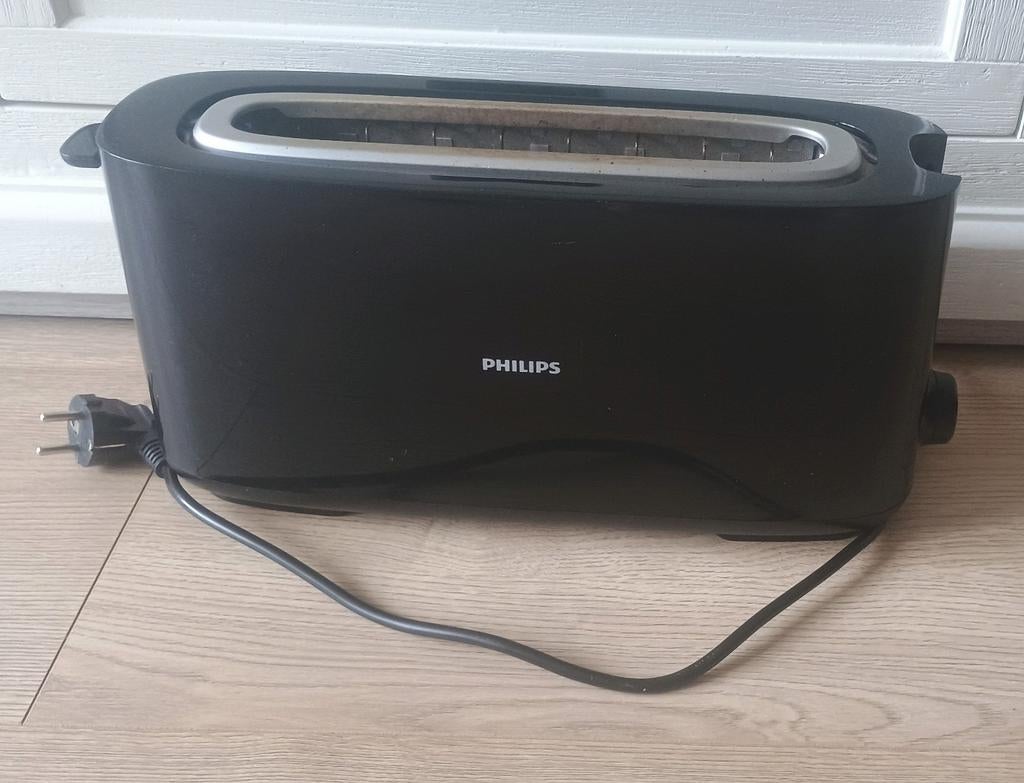 Philips HD2590 broodrooster, Ophalen of Verzenden, Gebruikt, Uitneembare kruimellade