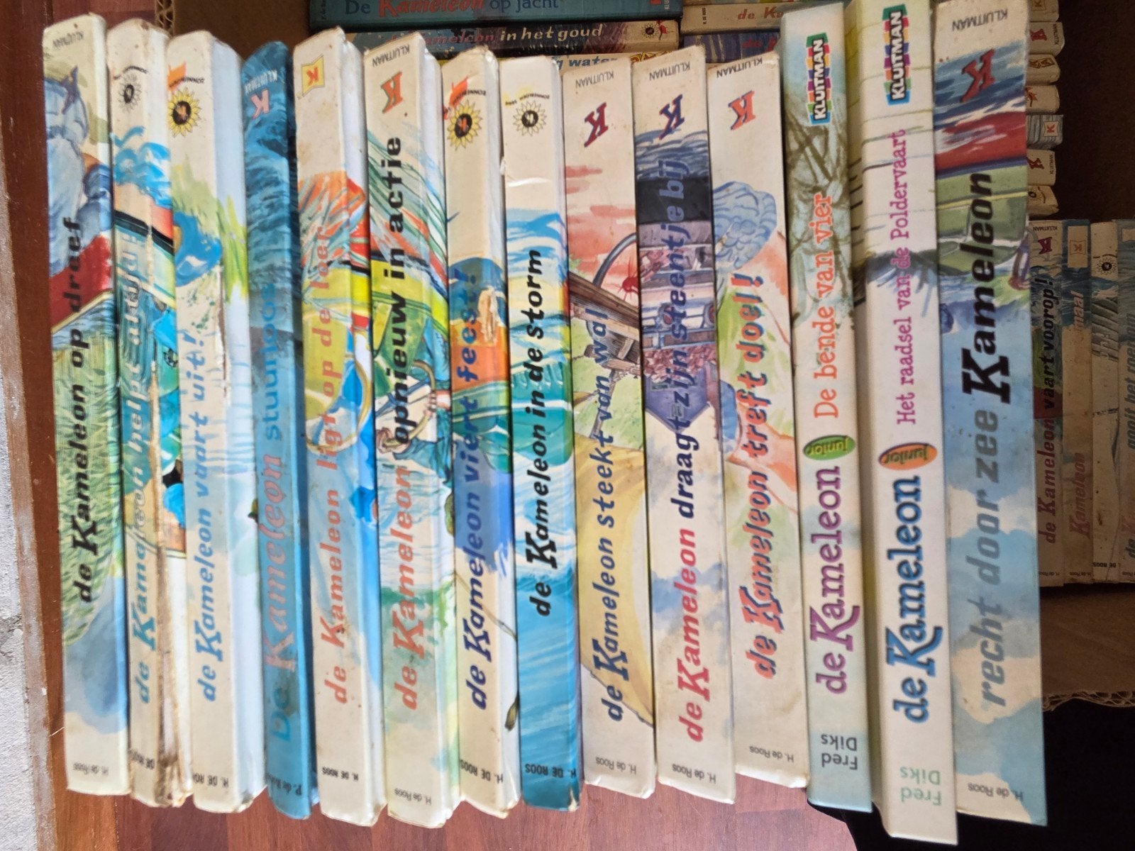 Grote collectie De Kameleon boeken - Fred Diks, Ophalen, Gelezen, Fred Diks, Fictie algemeen