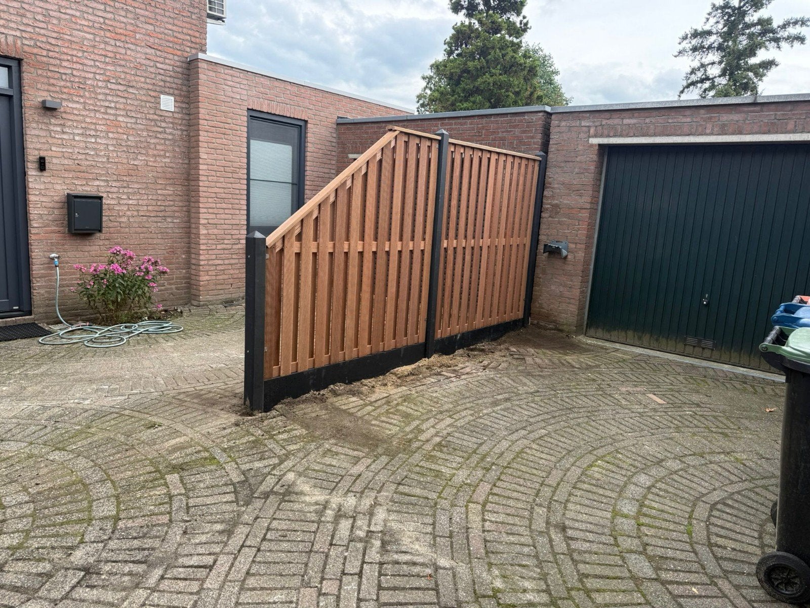 houtbeton schuttingen, Tuin en Terras, Schuttingen, 1 tot 2 meter, Minder dan 3 meter, Nieuw, Ophalen of Verzenden