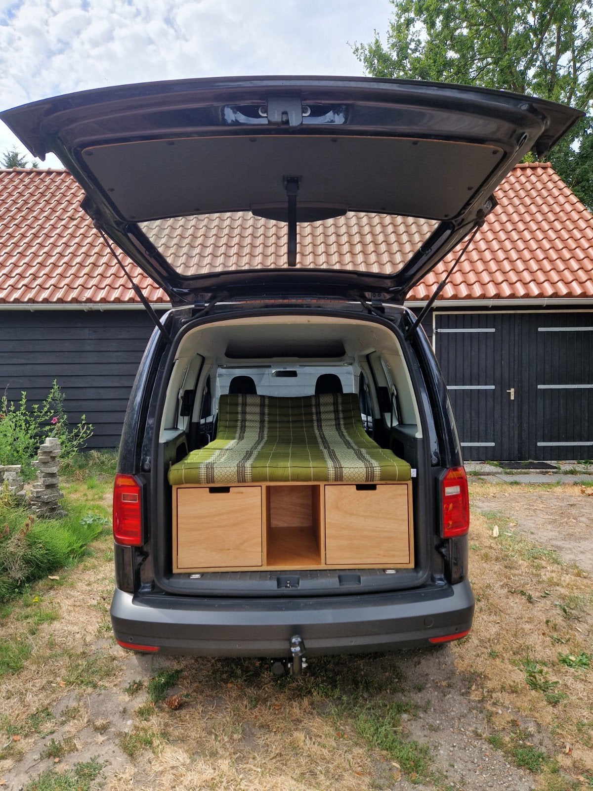 Stevige camperbox met veel opbergruimte en keukentje 110/180, Caravans en Kamperen, Ophalen, Zo goed als nieuw, Campingmeubel-accessoire