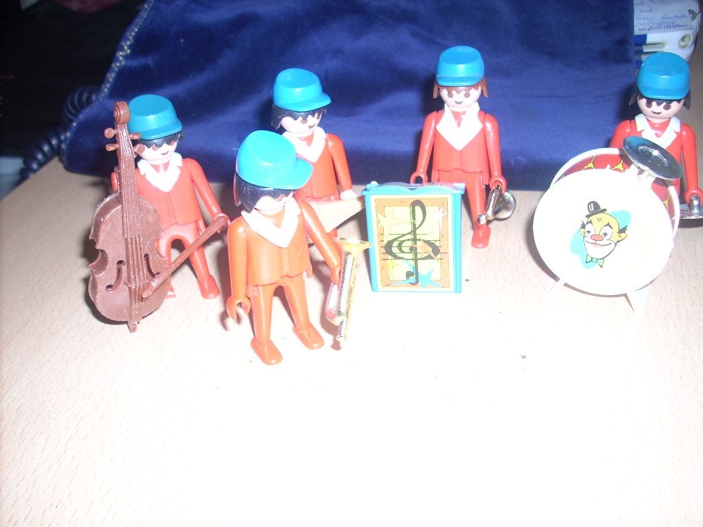 Verzamelaar Playmobil - set 3511- Circus muziekorkest -1978, Gebruikt, Complete set, Ophalen of Verzenden, Figuren