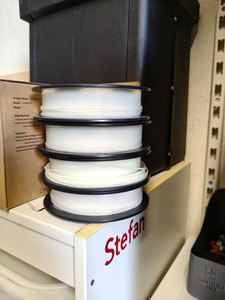 Isanmate Glow in the Dark Filament 4x 250g voor 3D printer, Ophalen of Verzenden
