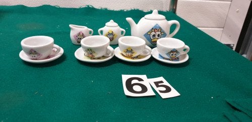 Mini servies gekke koeien, Ophalen of Verzenden