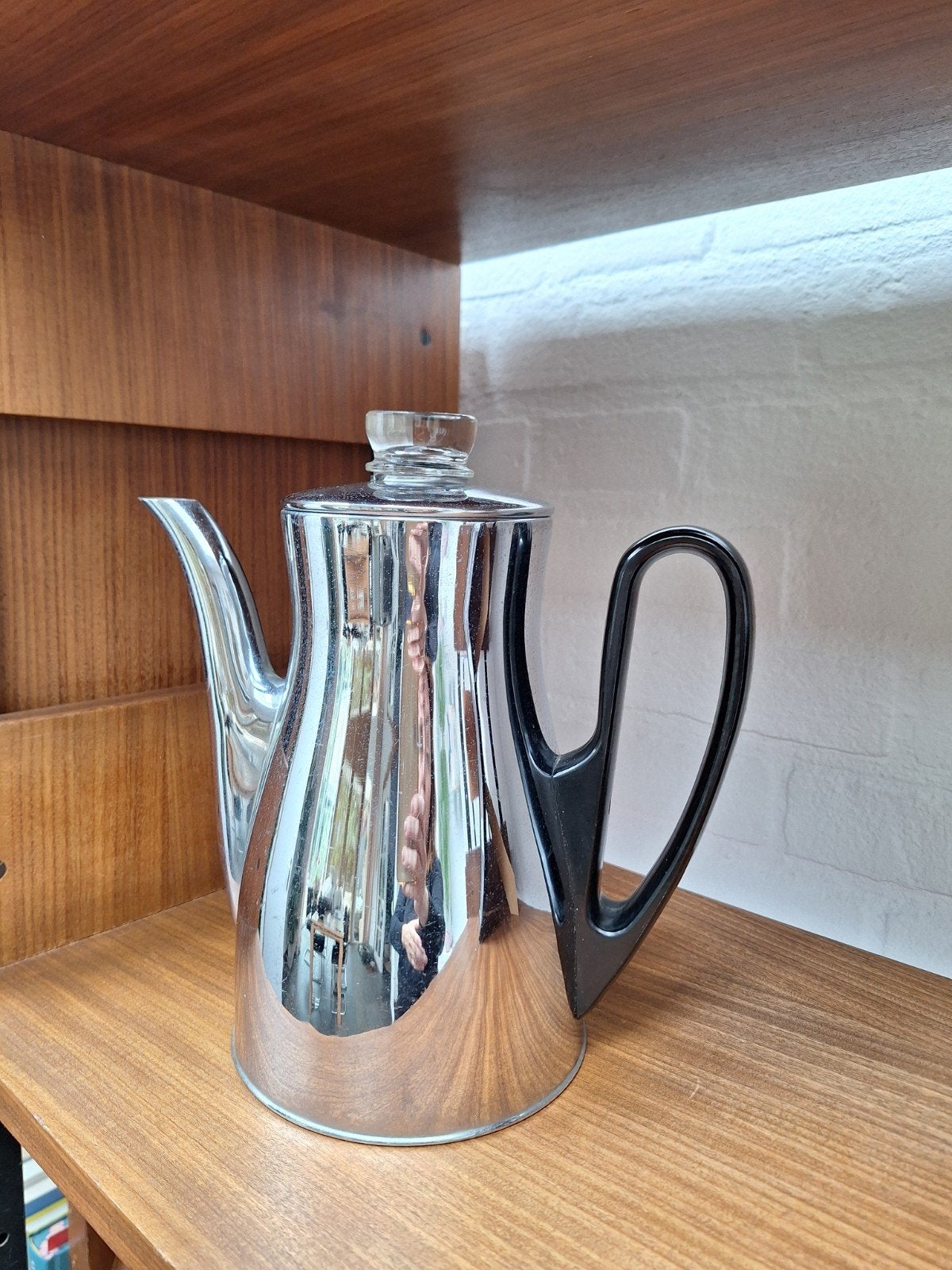 retro/vintage koffiepot met percolaator jaren 50/60, Ophalen of Verzenden, Huis en Inrichting