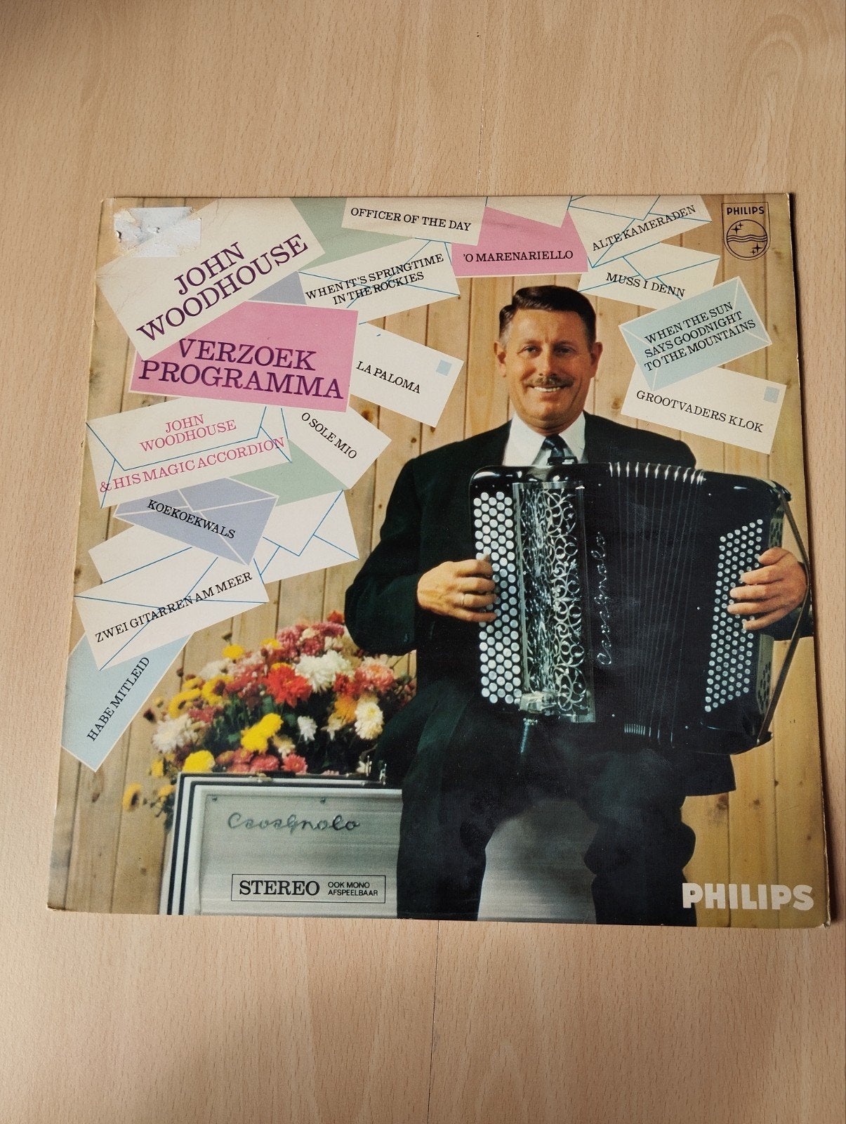 LP John Woodhouse - Verzoekprogramma (Philips, 1968), Ophalen of Verzenden, LP