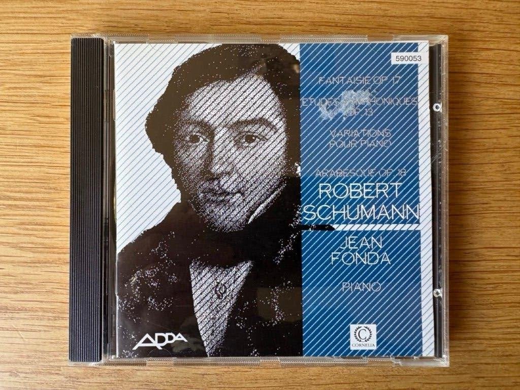 Jean Fonda piano Schubert variations Adda cd, Ophalen of Verzenden, Romantiek, Gebruikt, Kamermuziek