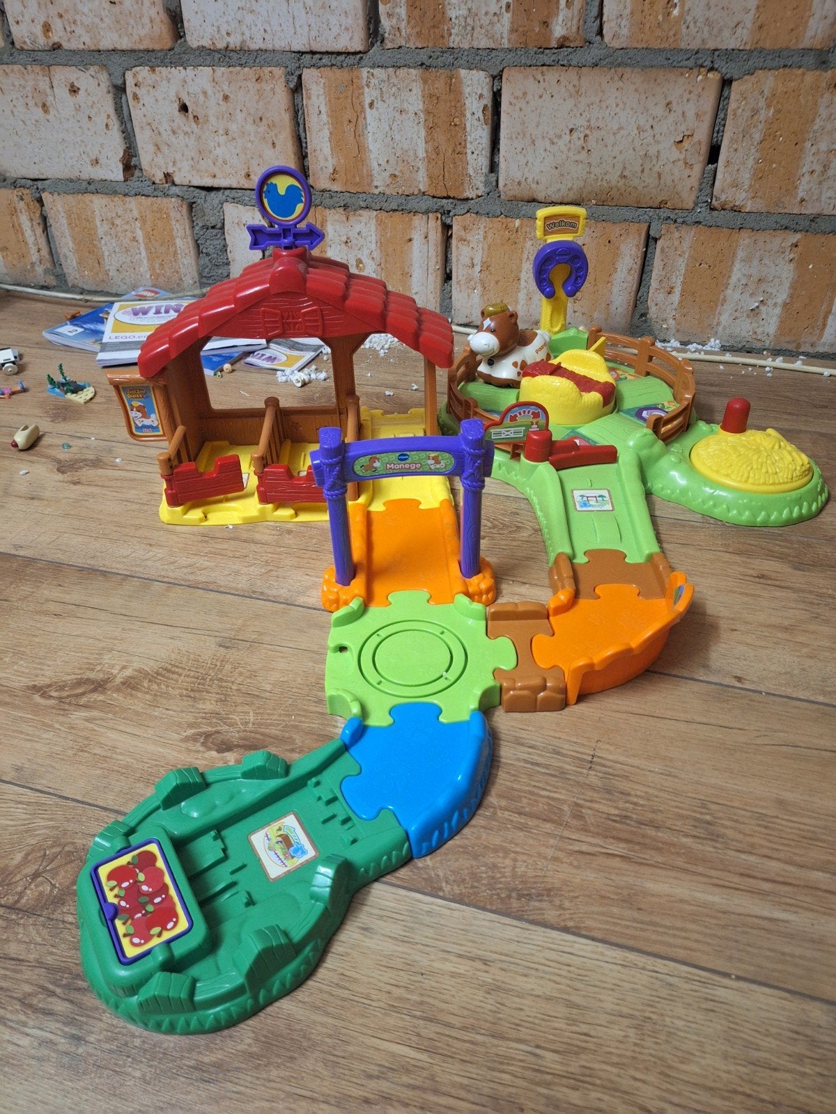 VTech zoef zoef Dieren Manege Speelset, Ophalen, Gebruikt, Jongen of Meisje