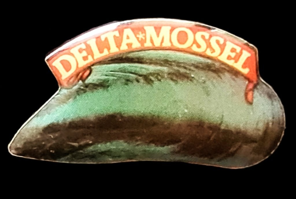 Delta Mossel pin, Verzenden, Nieuw, Dier of Natuur, Speldje of Pin