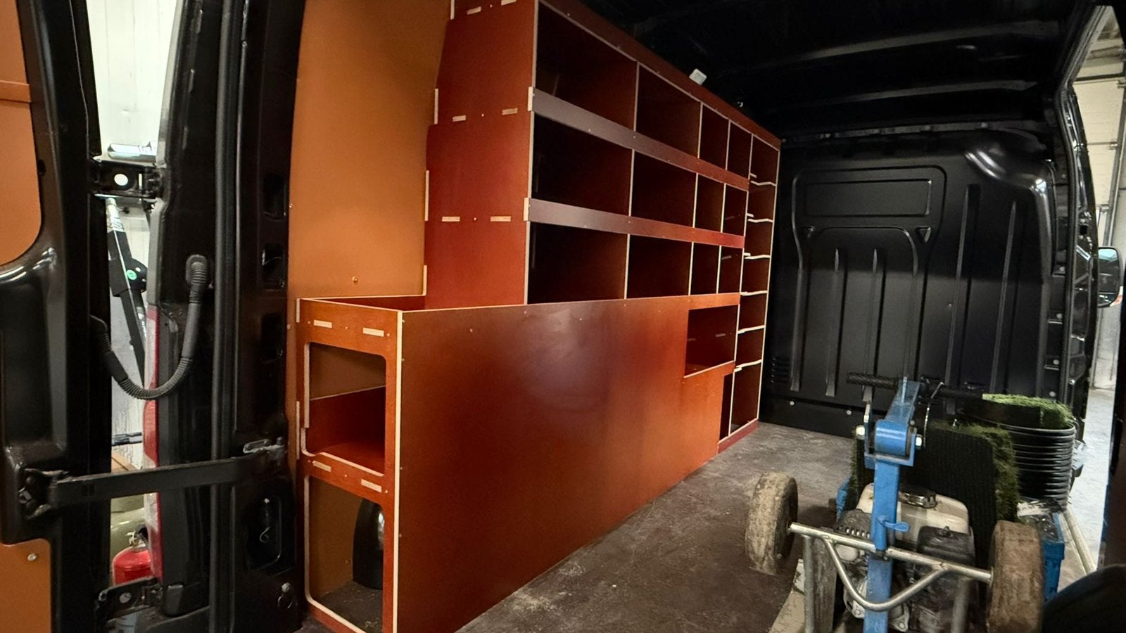 Renault Master bedrijfswagen inrichting, stelling werkbus, Ophalen, Nvt, Nvt, Nvt