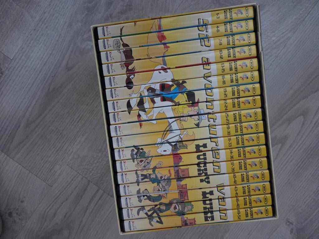 Lucky luke dvd box, Ophalen of Verzenden, Zo goed als nieuw