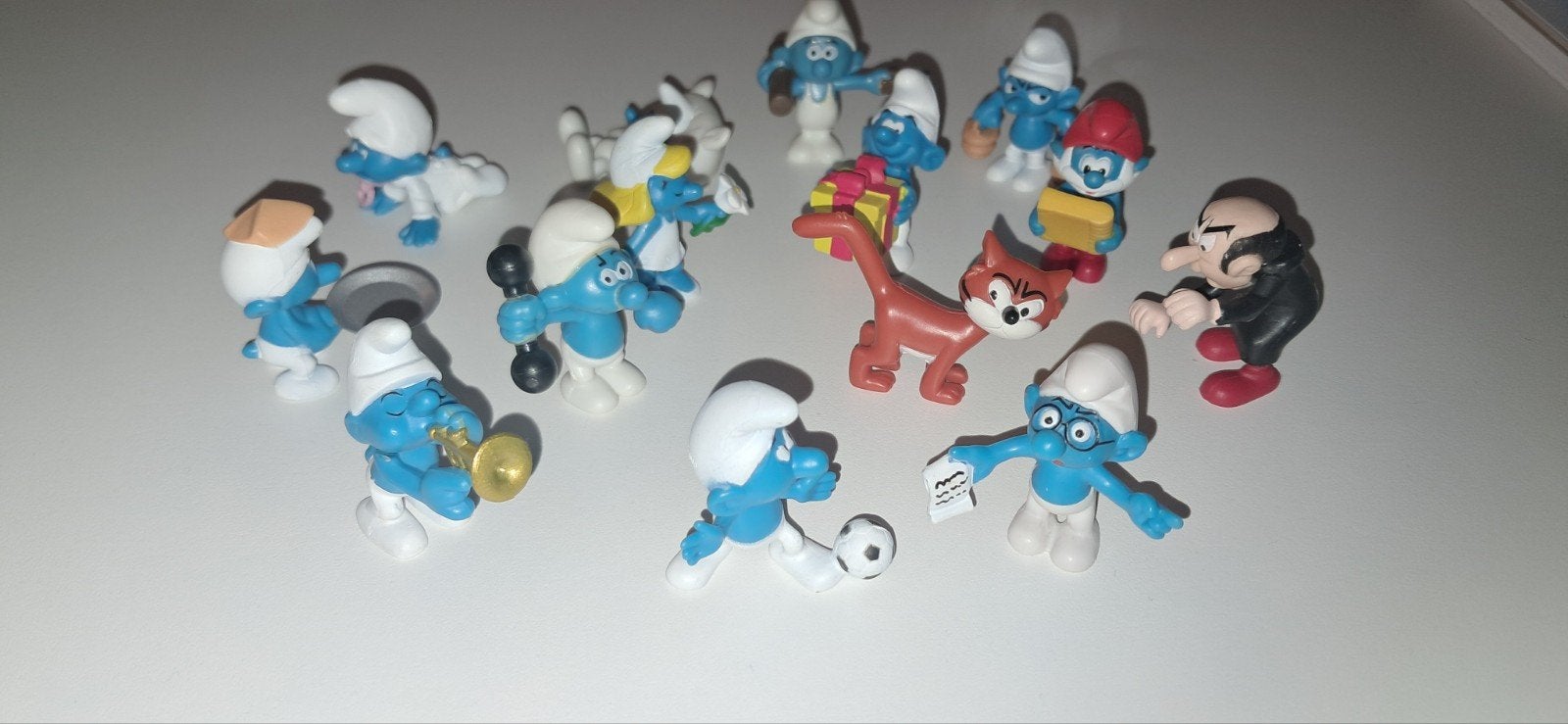 smurfen 14 stuks, Ophalen, Verschillende Smurfen