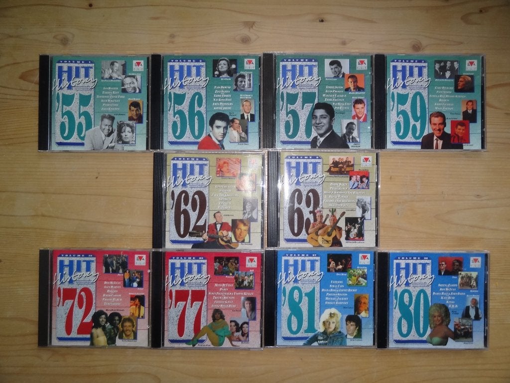 CD Serie Hit History - Restant ..., Cd's en Dvd's, Pop, Ophalen of Verzenden, Zo goed als nieuw, Inclusief doosje