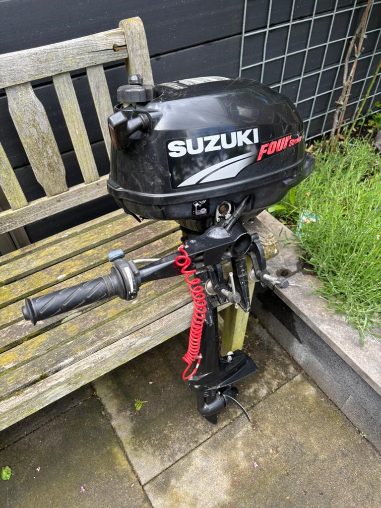 Suzuki 2.5pk 4takt Buitenboordmotor, Watersport en Boten, Ophalen, Gebruikt, Minder dan 5 pk, Viertaktmotor