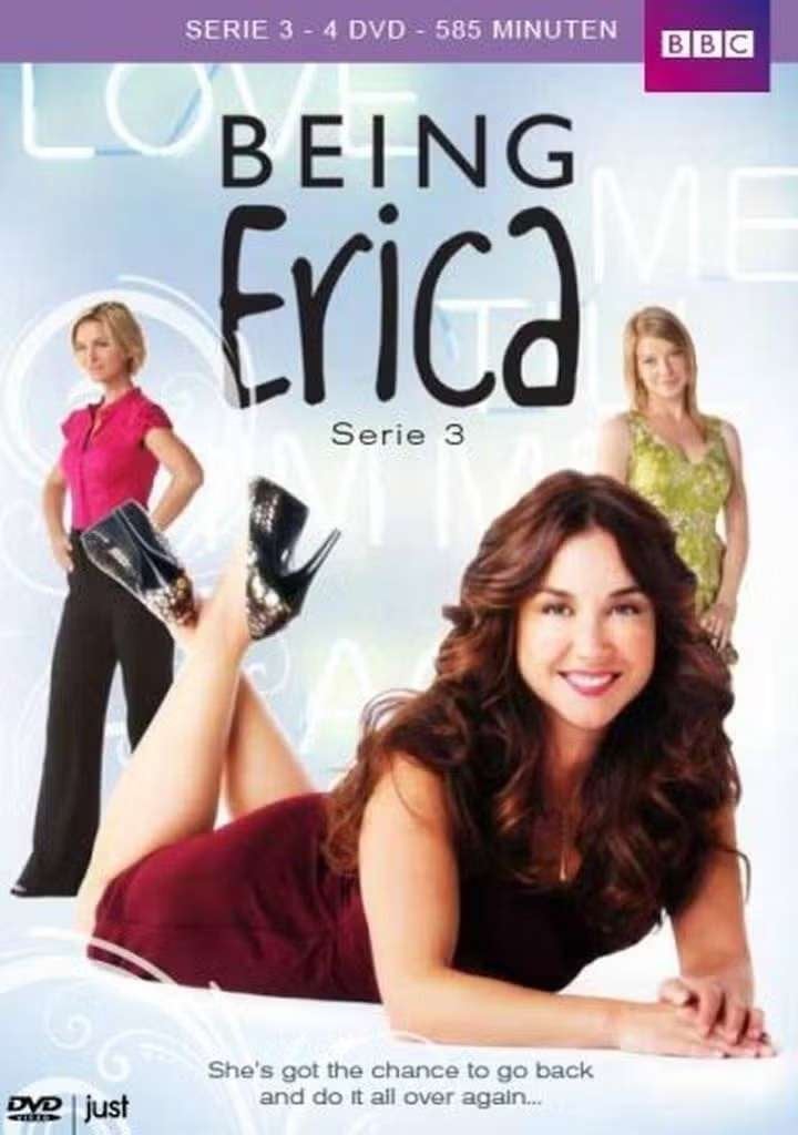 4 DVD Being Erica - Serie 3, Cd's en Dvd's, Engels, Nederlands, Ophalen of Verzenden, Zo goed als nieuw
