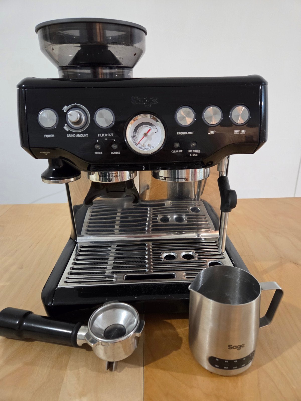 Sage Barista Express Espressomachine, Ophalen, Gebruikt, Sage Appliances, Unit 3.2, Power Road Studios, 114 Power Road, London, W4 5PY, UK