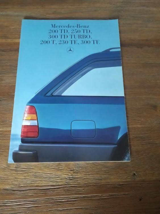Mercedes 200 TD / 250 TD / 300 TD Turbo / 200 T / 230 TE, Verzenden, Zo goed als nieuw, Mercedes