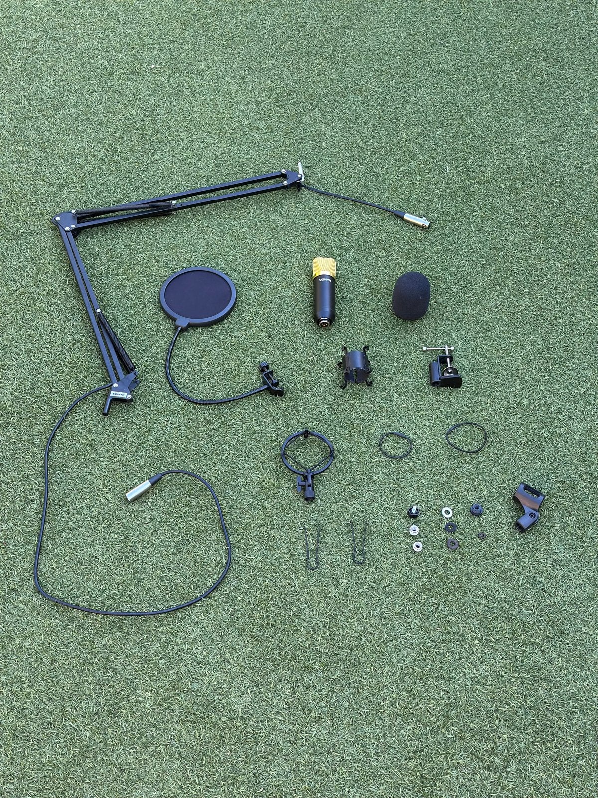 Vonyx Studiomicrofoon Set met Arm en Accessoires, Muziek en Instrumenten, Ophalen of Verzenden, Nieuw, Studiomicrofoon