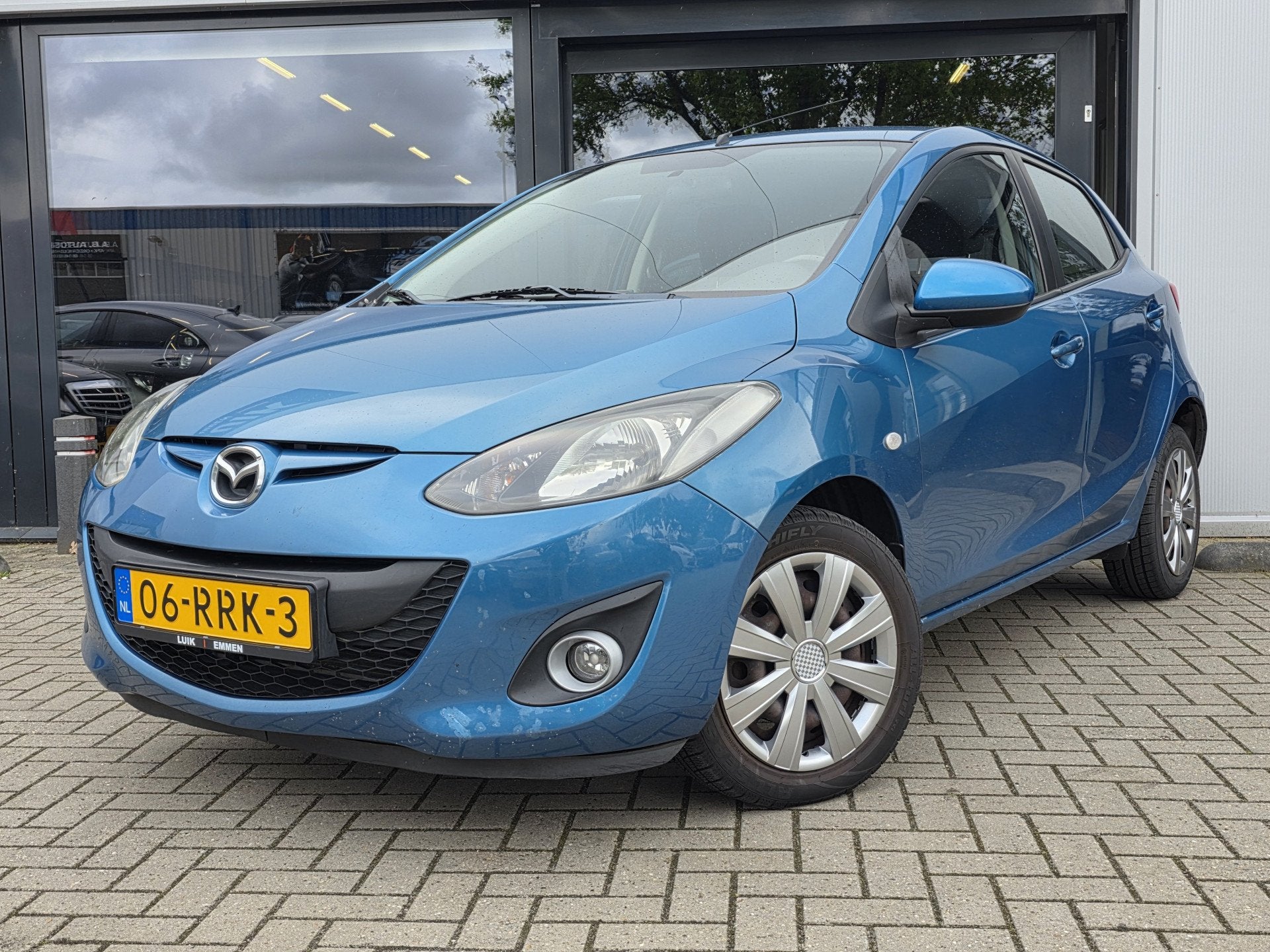 Mazda 2 1.3 TS + AIRCO + ELEKTR PAKKET + LEDER PAKKET, Auto's, Voorwielaandrijving, Euro 5, Stof, Gebruikt