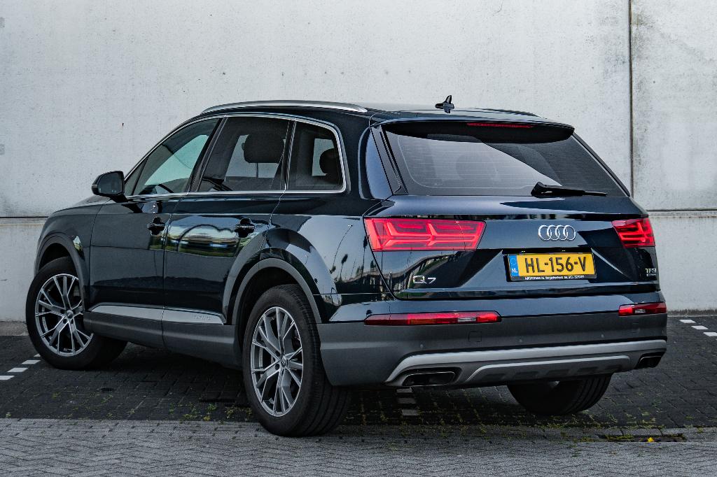 Audi Q7 3.0 TFSI V6 Pro Line (Model 2016) | Leder | NL Auto, 2995 cc, Blauw, 120 €/maand, Particulier