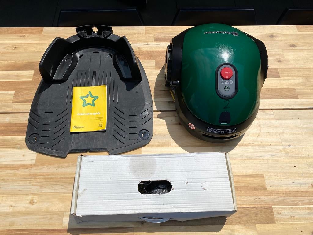 Robomow RX50 Pro | 500m2 | nieuwe accu | Compleet, Tuin en Terras, Grasmaaiers, Gebruikt, Accu-grasmaaier, Minder dan 30 cm, Zweefmaaier