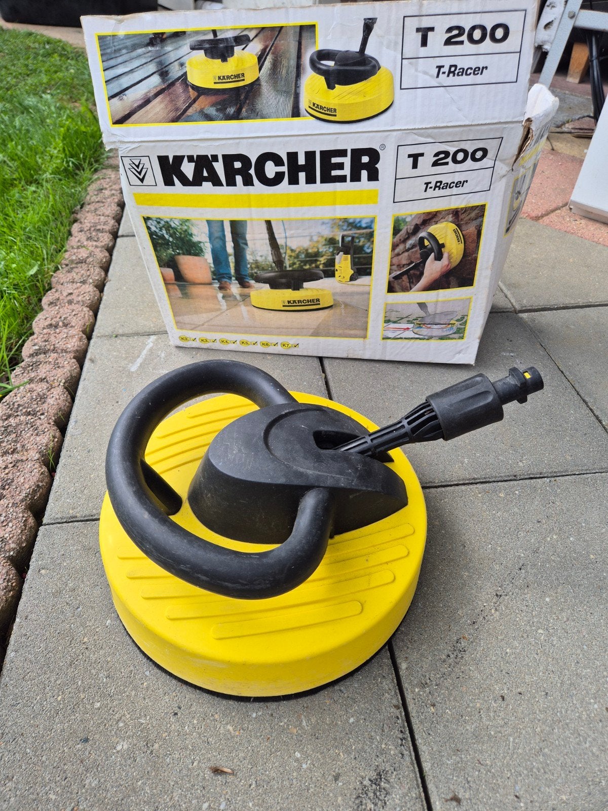 Kärcher T 200 T-Racer Terrasreiniger voor hogedrukreiniger, Ophalen of Verzenden, Gebruikt, Kärcher