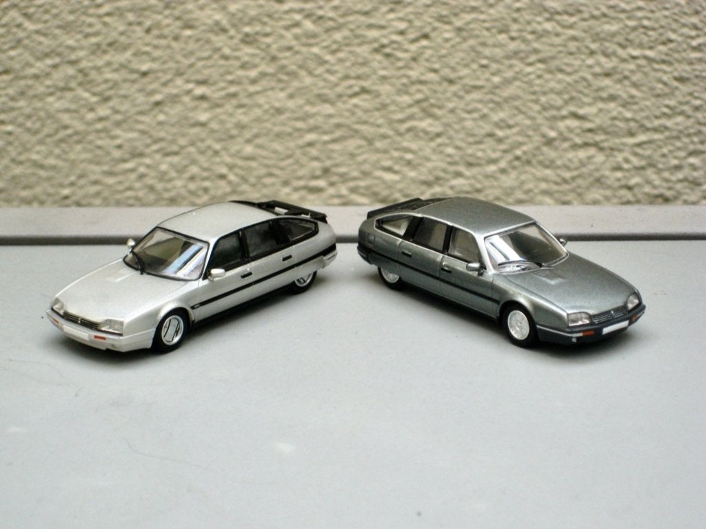 Citroen CX serie 2 zilvergrijs of donkergrijs PCX H0 1:87, Ophalen of Verzenden, Nieuw, Auto, Overige merken