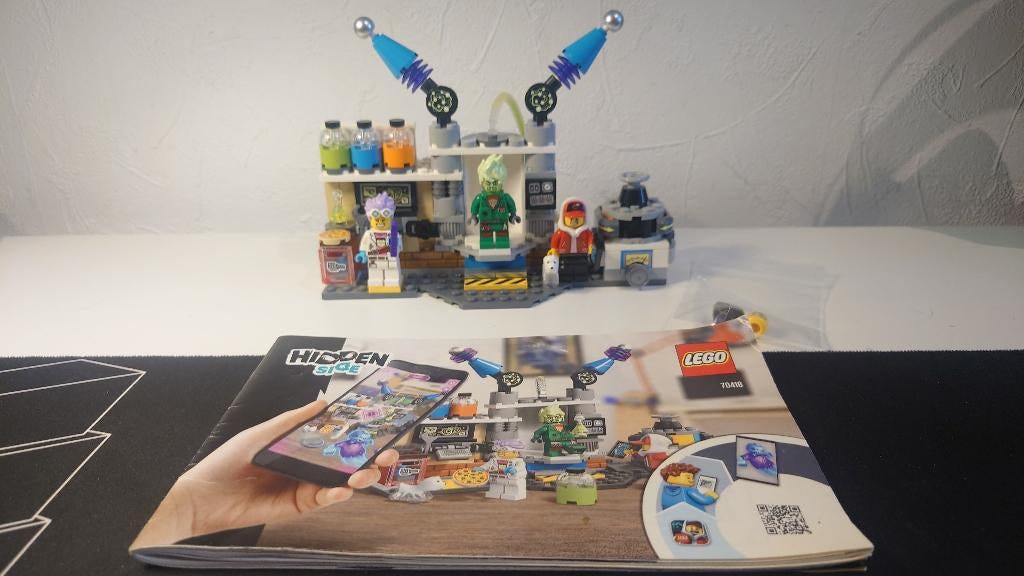 Lego Hidden Side 70418 J.B.'s Ghost Lab, Gebruikt, Overige thema's, Lego, Ophalen of Verzenden