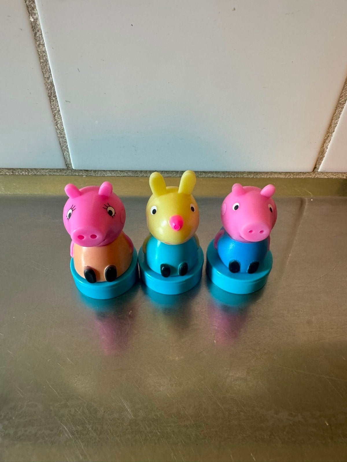 Pappa pig stempels, Ophalen of Verzenden, Overige typen