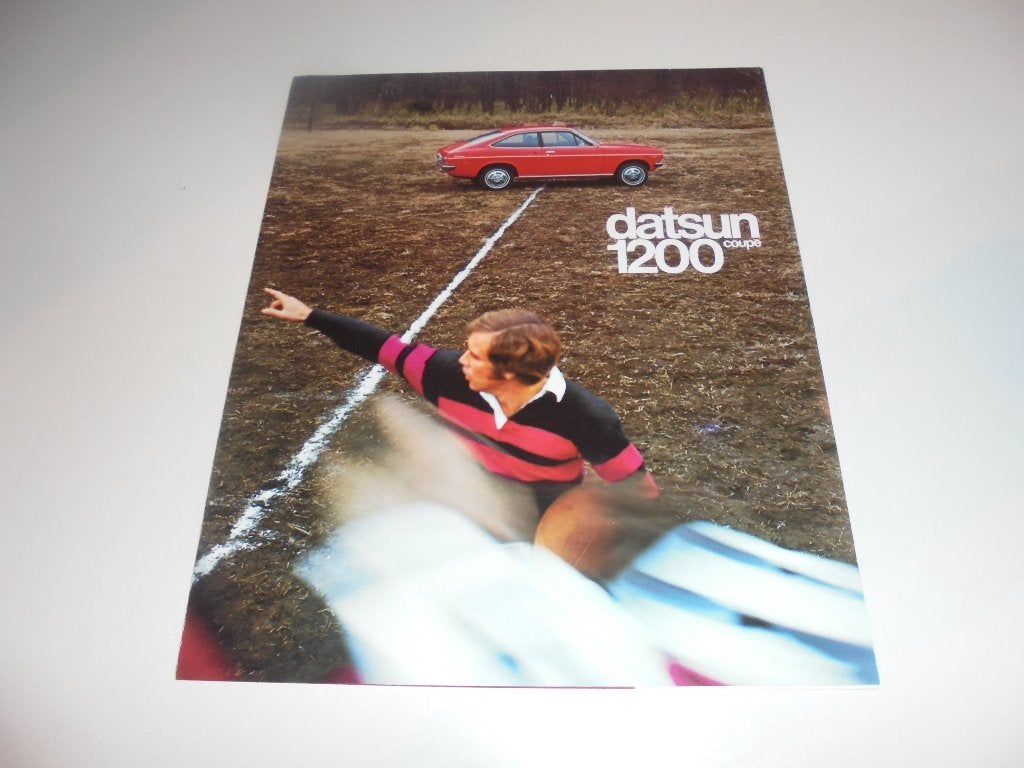 brochure Datsun 1200 Coupé, Ophalen of Verzenden, Nieuw, Overige merken
