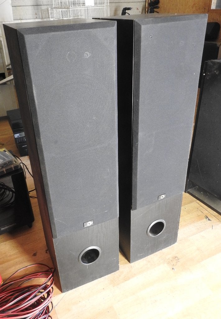 dynalab luidsprekers, Vloerstaande luidspreker, Gebruikt, Ophalen, 150 watt of meer