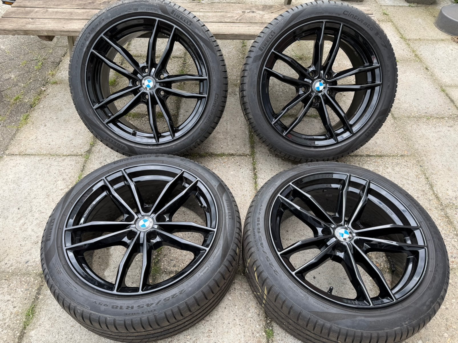 BMW 3 SERIE  g20 g21 g22 g23 g26 18 inch zomerset, Auto-onderdelen, Banden en Velgen, Ophalen, 18 inch, Gebruikt, Banden en Velgen