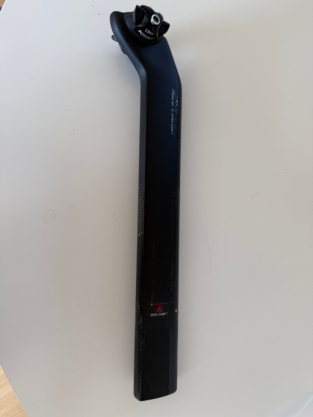 Zadelpen Supra Race Line Pro Carbon, Fietsen en Brommers, Fietsonderdelen, Ophalen of Verzenden, Zo goed als nieuw, Zadel, Racefiets